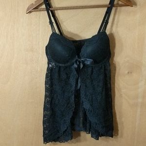 Black Lace Babydoll